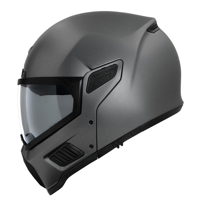 【ASTONE】SPECTURM 素色 全罩安全帽 (鈦黑銀)