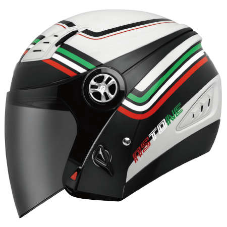 【ASTONE】DJ10A OO32 四分之三安全帽 (平冷灰)