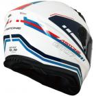 【ASTONE】GT07 YH1 彩繪 全罩式安全帽 (白/藍)| Webike摩托百貨