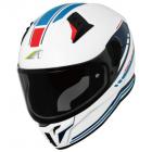 【ASTONE】GT07 YH1 彩繪 全罩式安全帽 (白/藍)| Webike摩托百貨