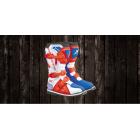【EXUSTAR】SBM328Y Teens Off-road boots (White/Red/ Blue)| Webike TW