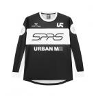 【SPRS Racing Sports 速比爾】URBAN ME B5 長袖吸濕排汗圓領運動衫 (黑色)| Webike摩托百貨