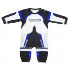 【SPRS Racing Sports 速比爾】SPRS賽車服包屁衣 (G3藍)| Webike摩托百貨