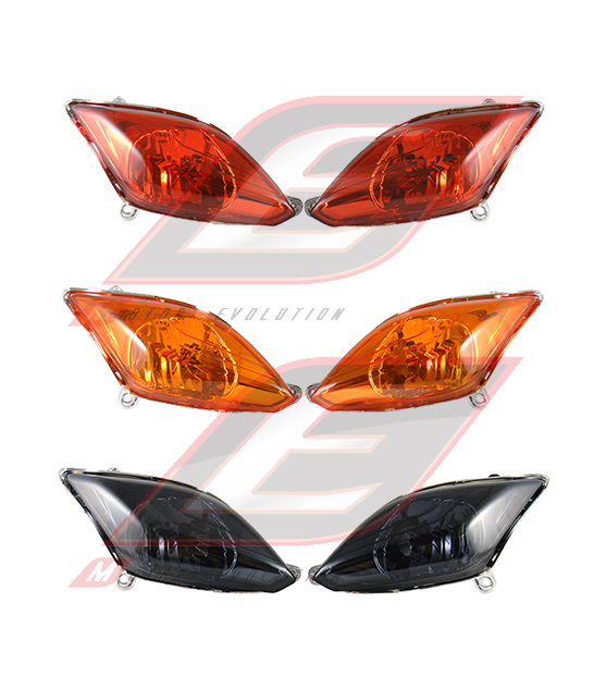 【EPIC】新勁戰三代 前方向燈組(橘色、墨色、紅色)