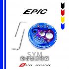 【EPIC】鋁合金鍍鈦鎖頭蓋 SYM車系| Webike摩托百貨