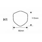 【H.B.P】【台灣合法認證】H1 白鐵全段六角排氣管 JET S 125| Webike摩托百貨