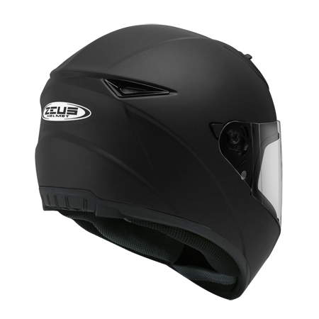 【ZEUS 瑞獅】ZS-821 素色-消光黑 全罩安全帽| Webike摩托百貨