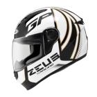 【ZEUS 瑞獅】ZS-811 AL2 全罩式安全帽 (黑 / 白)| Webike摩托百貨