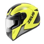 【ZEUS 瑞獅】ZS-811 AL6 全罩式安全帽 (螢光黃 / 黑)| Webike摩托百貨