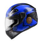 【ZEUS 瑞獅】ZS-811 AL39 全罩式安全帽 (珍珠黑 / 藍)| Webike摩托百貨