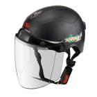 【ZEUS 瑞獅】ZS-108L 半罩式安全帽 (珍珠黑)| Webike摩托百貨