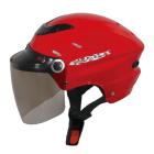 【ZEUS 瑞獅】ZS-125A 半罩式安全帽 (大紅)| Webike摩托百貨