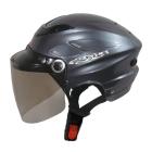 【ZEUS 瑞獅】ZS-125A 半罩式安全帽 (新鐵灰)| Webike摩托百貨