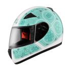 【ZEUS 瑞獅】ZS-2000C F62 全罩式安全帽 (白 / 綠)| Webike摩托百貨
