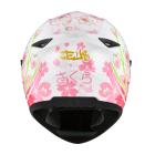 【ZEUS 瑞獅】ZS-821 BH3 櫻花 彩繪 全罩安全帽 (白/粉紅)| Webike摩托百貨