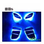 【MB 機車兄弟】光陽 RACING S 3D發光踏板| Webike摩托百货