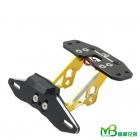 【MOTOR BROTHER】Yamaha force/smax adjustable two-colour rear rack (with white light licence light)| Webike TW