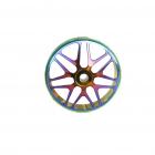 【MOTOR BROTHER】MB GY6/Battle will/Pentium Black Power Radiate two-piece titanium slotgroove bowl male-Blade green| Webike TW