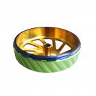 【MB 機車兄弟】MB 勁戰/BWS 黑POWER 旋風二件式鈦金斜溝碗公-歧片綠色| Webike摩托百货