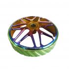 【MOTOR BROTHER】MB Strong war/BWS black Power radiation two-piece titanium chute bowl male-blade gold| Webike TW