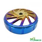 【MOTOR BROTHER】SYM FIGHTER/iRX/GT/Z1 Black power Cyclone Titanium Plating Clutch Cover (Mountain road)| Webike TW