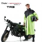 【THH】TR3 斜開機能 專利型 一件式 雨衣 (螢光黃)| Webike摩托百貨