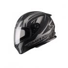 【SOL】GMAX FF-49 DERK 全罩式安全帽 (消光黑 / 銀)| Webike摩托百貨