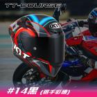 【KYT】TT-COURSE #14 選手彩繪 全罩安全帽 (黑)| Webike摩托百貨