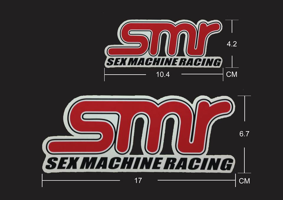 【SMR】SMR 商標貼紙 (大) 170mm*67mm