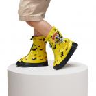 【FairRain 飛銳】英雄卡通兒童中筒鞋套 (活力黃)| Webike摩托百貨