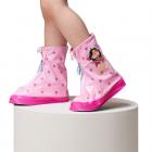 【FairRain 飛銳】英雄卡通兒童中筒鞋套 (淘氣粉)| Webike摩托百貨