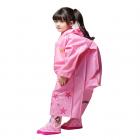 【FairRain 飛銳】兒童英雄前開式風雨衣 (淘氣粉)| Webike摩托百貨