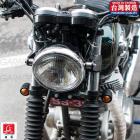 【庫帆GarageSaiL】吊耳式大燈 燈耳墊片 15mm 銀| Webike摩托百貨