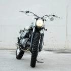 【庫帆GarageSaiL】短桿夾式後照鏡 3吋圓 銀 (單支)| Webike摩托百貨
