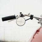 【GarageSaiL】短桿夾式後照鏡 3吋圓 黑 (單支)| Webike摩托百貨