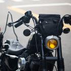 【GarageSaiL】短桿夾式後照鏡 3吋圓 黑 (單支)| Webike摩托百貨