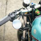 【GarageSaiL】短桿夾式後照鏡 3吋圓 黑 (單支)| Webike摩托百貨