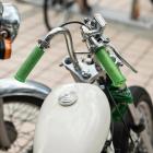 【庫帆GarageSaiL】橫條紋橡膠握把套 - 金蔥綠| Webike摩托百貨