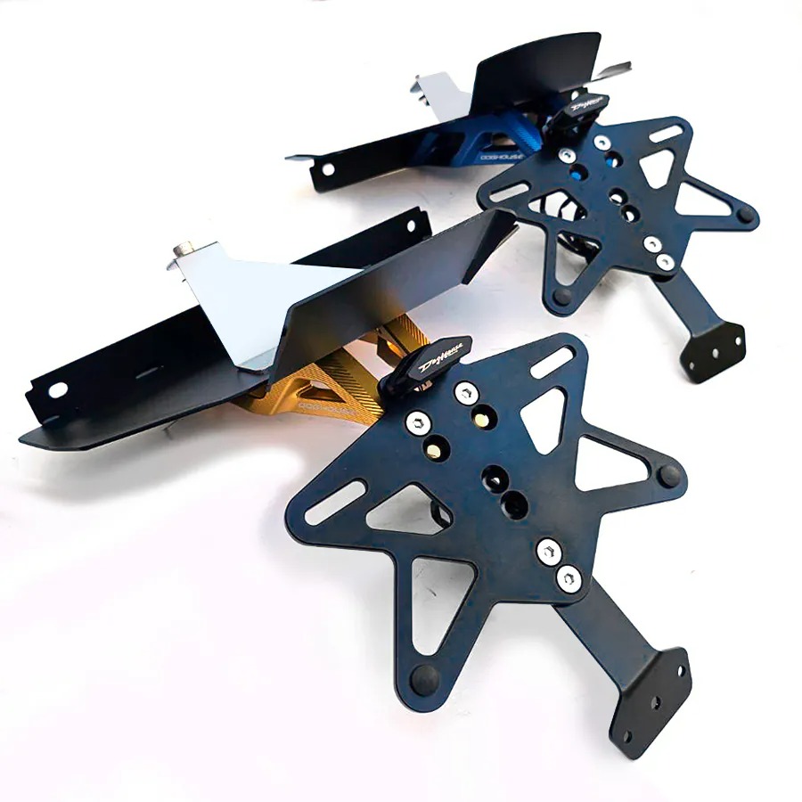 【DOG HOUSE 惡搞手工廠】高低可調鋁合金跑格短牌架組 水冷BWS