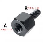 【Louis】後照鏡轉接頭（A:M10x1.25 B:M10x1.25） | Webike摩托百貨