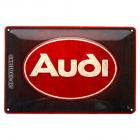 【Louis】Metal Sign Audi Logo 復古金屬牌
