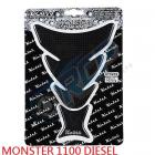 【RCP MOTOR】DUCATI MONSTER 1100 DIESEL Printed carbon fiber Fuel tank protector| Webike摩托百貨