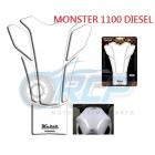 【RCP MOTOR】DUCATI MONSTER 1100 DIESEL Transparent Fuel tank protector| Webike摩托百貨