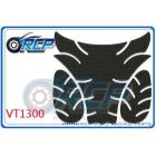 【RCP MOTOR】HONDA VT1300 KT-6000 Printed carbon fiber Fuel tank protector| Webike摩托百貨