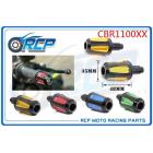 【RCP MOTOR】HONDA CBR1100XX CNC HANDLEBAR END CAPS| Webike摩托百貨