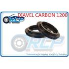 【RCP MOTOR】DIAVEL CARBON 1200(16-17) Front fork oil seal/dust seal RCP F3605| Webike摩托百貨