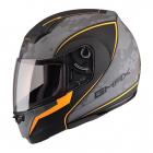 【G-MAX】Md04 hatchable hard hat (camouflage)- extinction black/orange| Webike TW