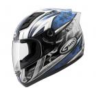 【G-MAX】Gm69 full helmet (ares 2)- white/blue| Webike TW