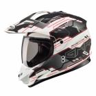 【G-MAX】Gm11 full helmet (adventure)- matt white/black red| Webike TW