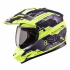 【G-MAX】Gm11 full helmet (adventure)- extinction black/fluorescent yellow| Webike TW